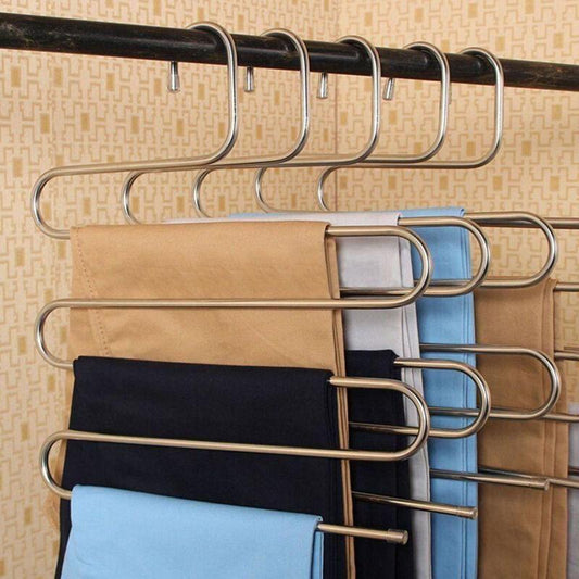 Stainless Steel Clothes Hanger (Silver)