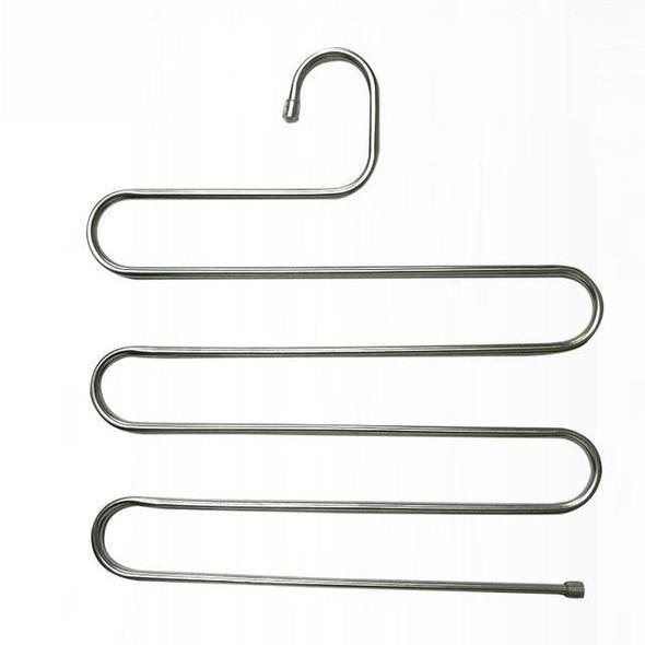 Stainless Steel Clothes Hanger (Silver)