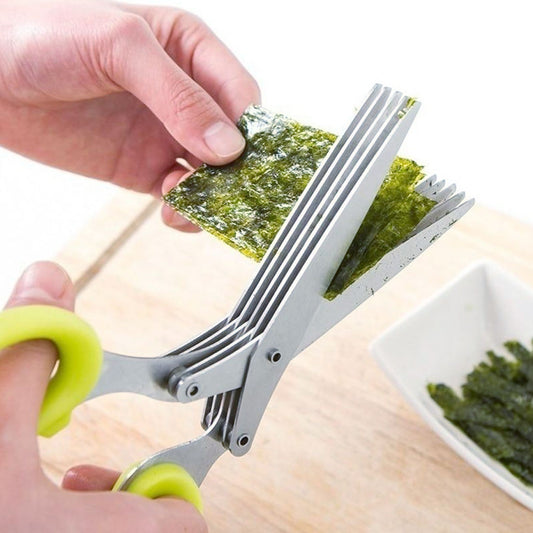 Vegetable Scissor With Cleaning Brush
