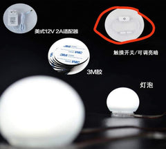 LED Mirror Light Bulb Set USB Powered Makeup Mirrors