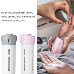 4 In 1 Portable Lotion Dispenser Bottle Set Portable