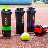 BPA Free Portable Protein Powder Fitness Sports Shaker Bottle