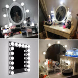 LED Mirror Light Bulb Set USB Powered Makeup Mirrors