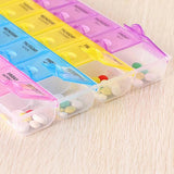 Tablet Pill Box Holder Medicine Storage Organizer