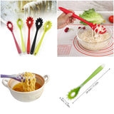 Silicone Noodles Pasta Fork Spaghetti Spoon for Serving