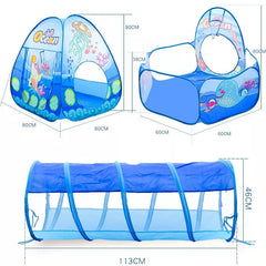 Portable Ball Pool Tunnel Ocean For children