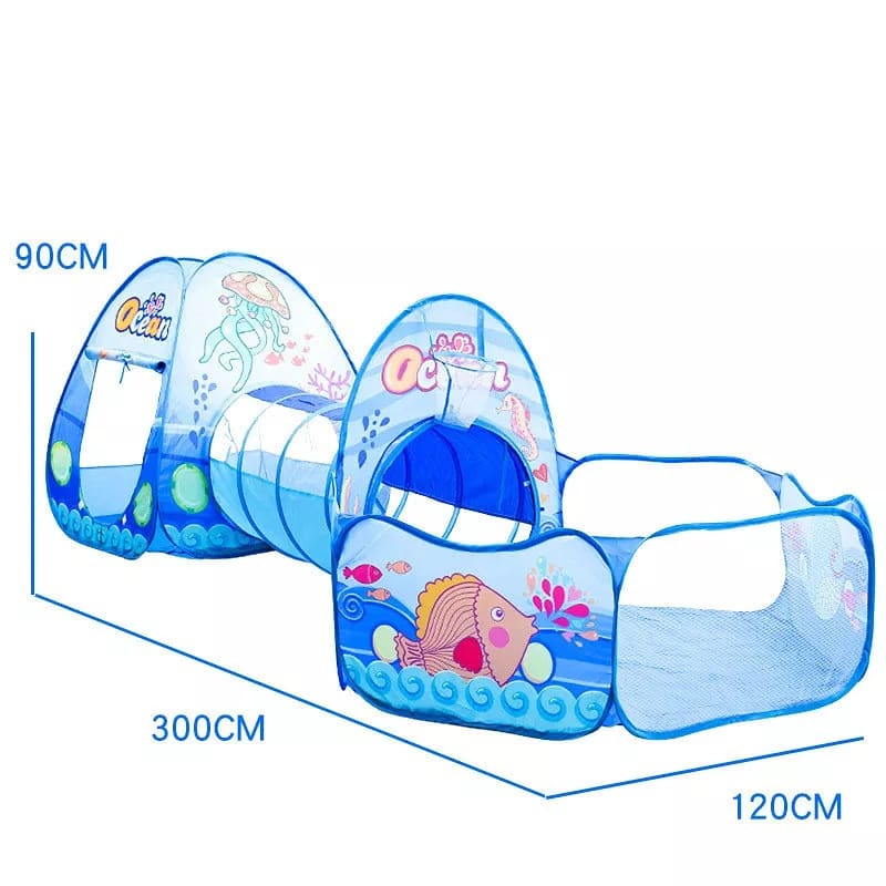 Portable Ball Pool Tunnel Ocean For children