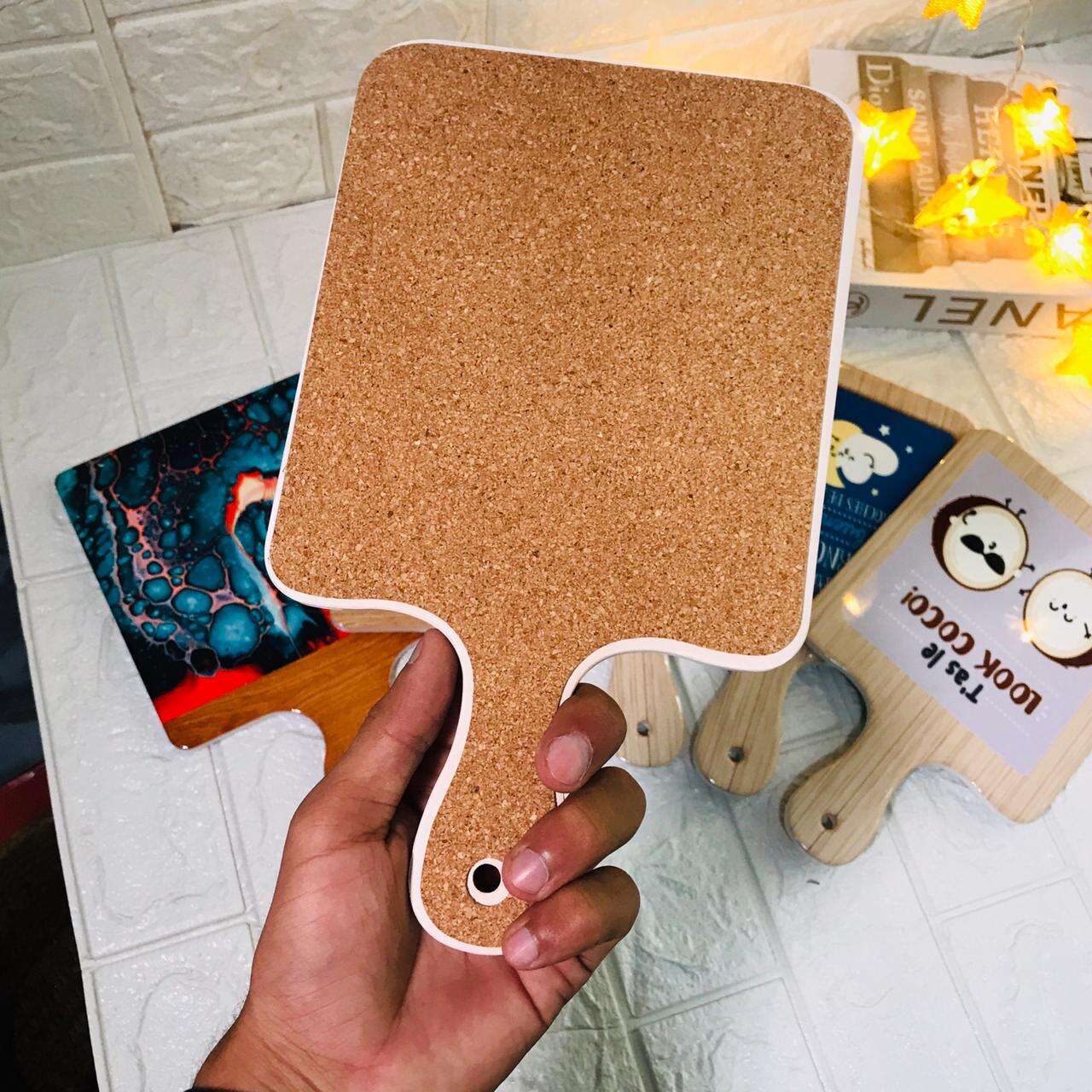 Ceramic Mamo-Pad Ream Shape Tea Coaster