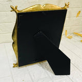 Golden Resin Table Photo Frame