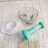 Food Processor 3 Blades Up-Down Chopper
