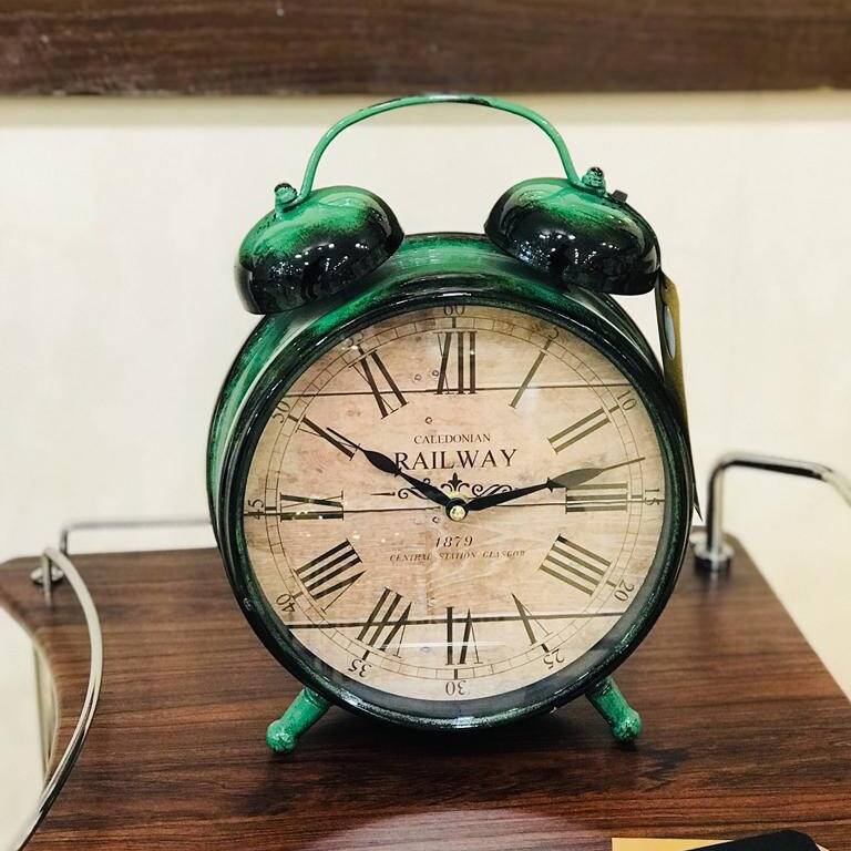 Metal Antique Table Clock