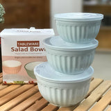 3-Sealed Salad Bowl Set