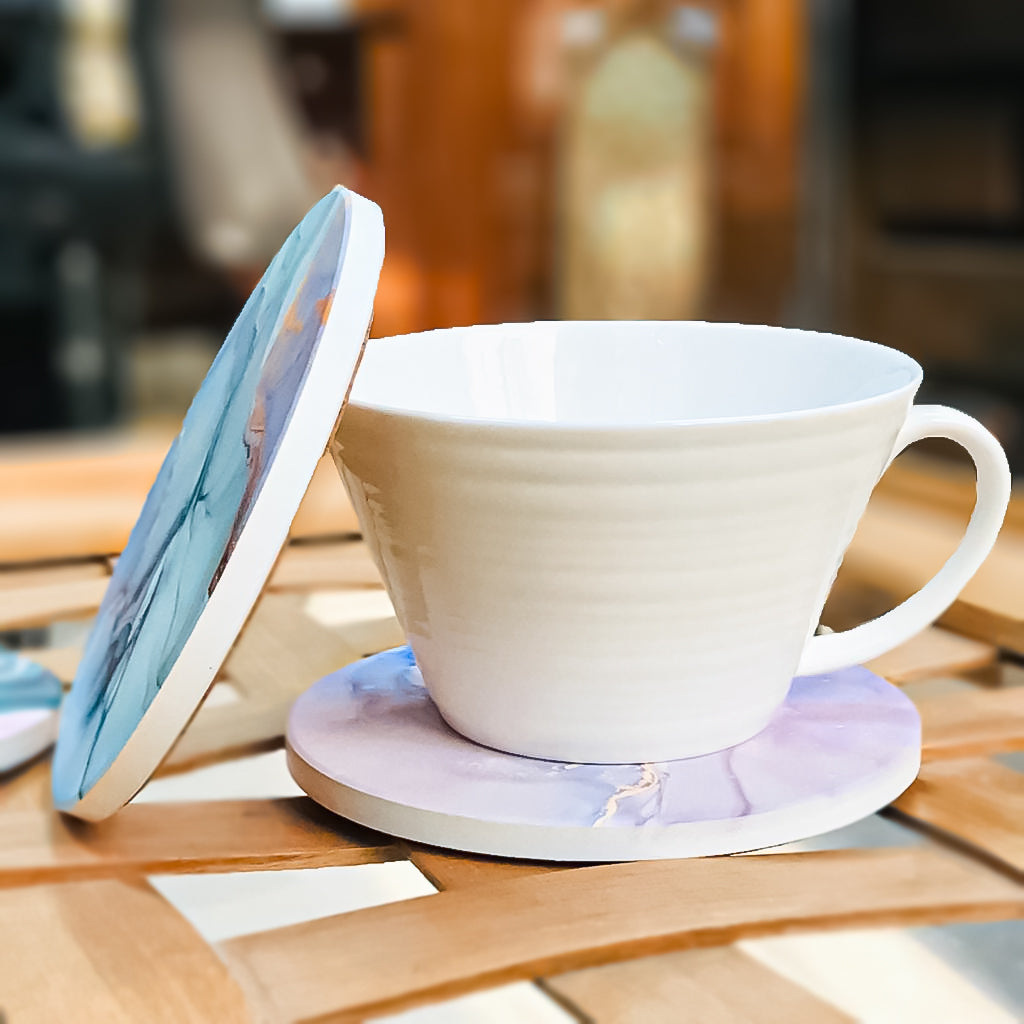 Ceramic Round Tea Cup Coaster