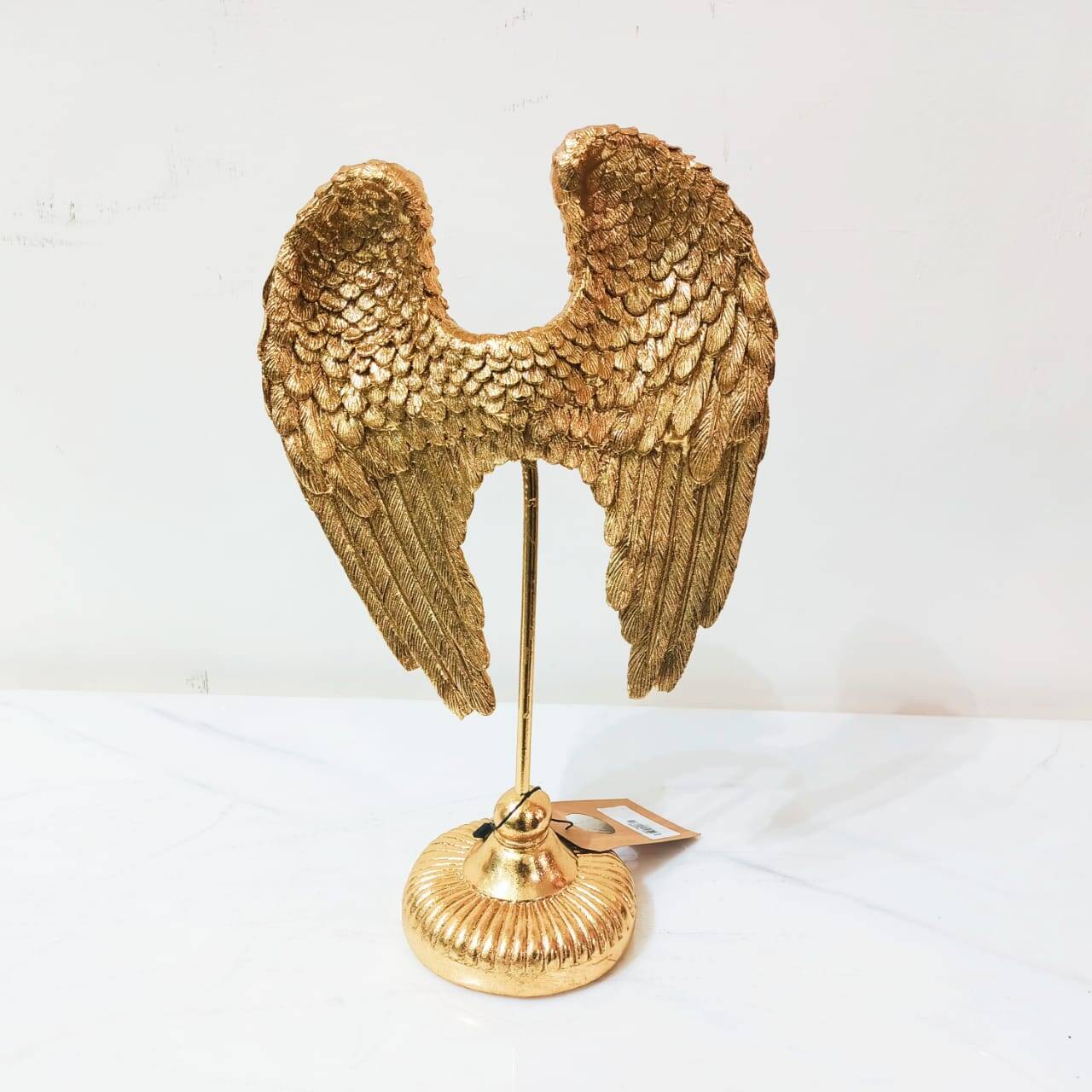 Resin Eagle Wings Golden Statue