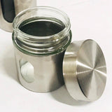 3 Pcs Stainless Steel Spice Jars