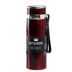 Stainless Steel Hot and Cold Water Bottle (RED)