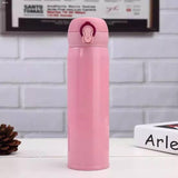 500 ML Stainless Steel Water Bottle(pink)