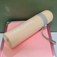 500 ML Stainless Steel Water Bottle(light pink)