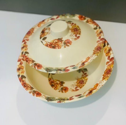 Colourful Malamine Bowl with Lid