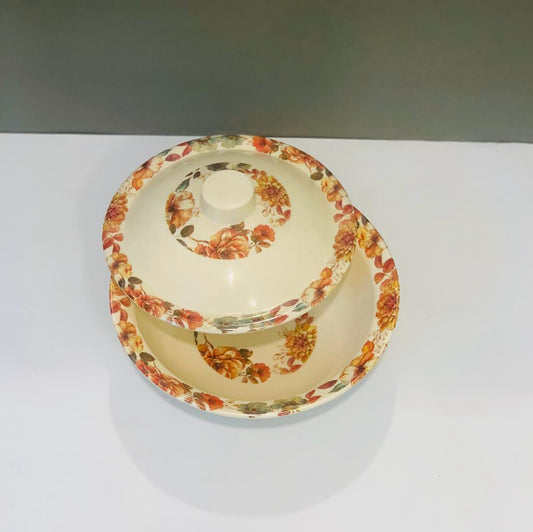 Colourful Malamine Bowl with Lid