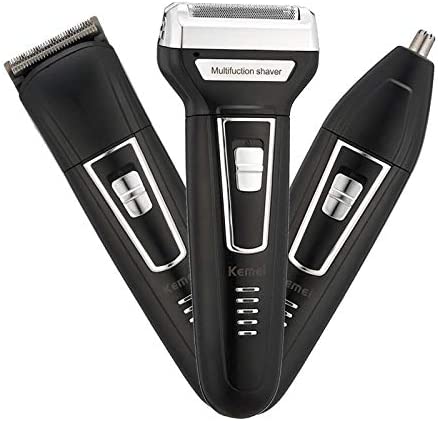 Kemei 3 in 1 Professional Kit Shaver Clipper Nose Trimmer 6558