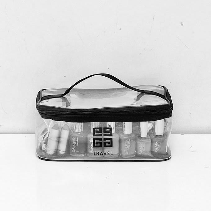 Stylish Transparent Makeup Box