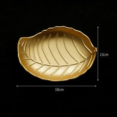 Wooden Table Decoration Leaf Tray (Small)