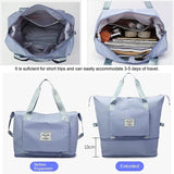 Large Capacity Travel Storage Bag (Grey)