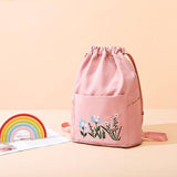 Travel Drawstring Bag (Pink)