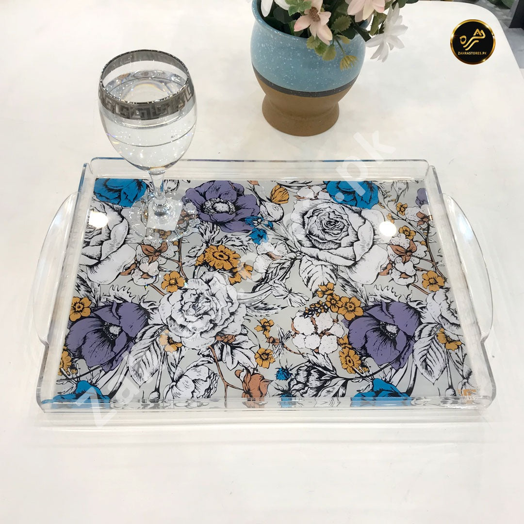 Crystal Serving Tray CT-02 (Large)