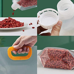 Resealable Large-Capacity Grain Storage Bag