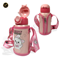 Children Stainless Steel Water Bottle with Pouch