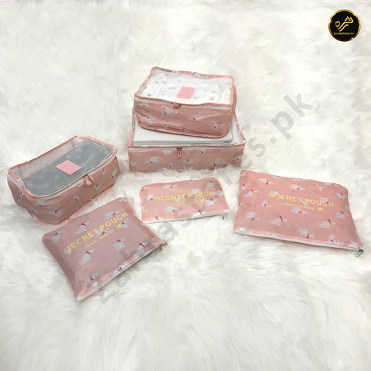 6 Pcs Waterproof Travel Storage Bag