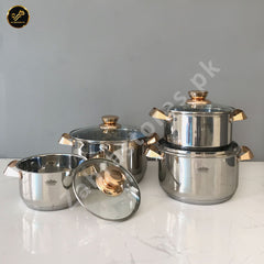 PETERHOF 8 Pcs Cookware Set