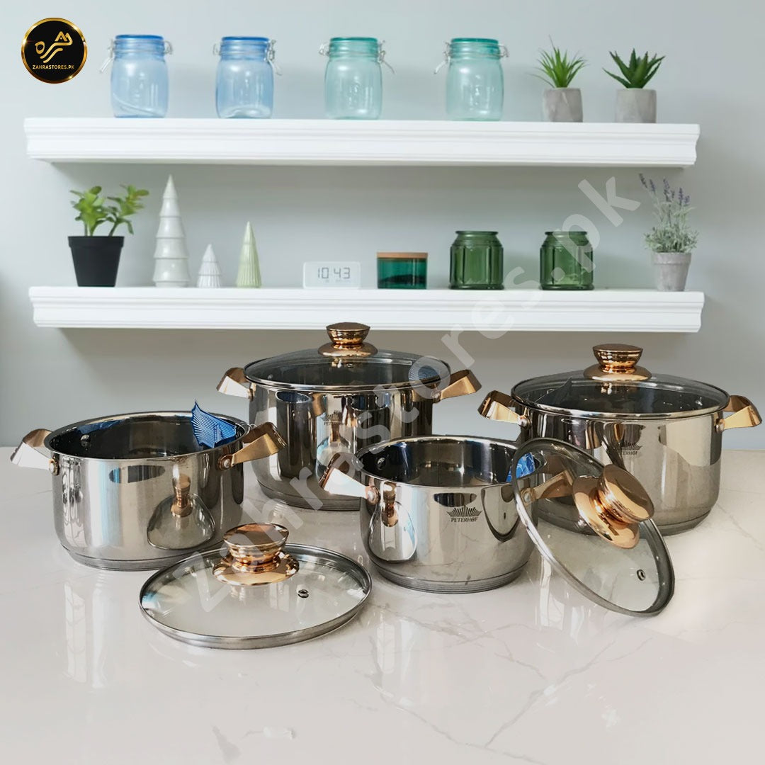 PETERHOF 8 Pcs Cookware Set