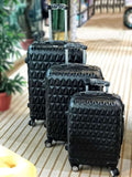 1 Pc Business Travel Trolley Suitcase (Black)