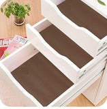 Washable Shelf Liners For Kitchen (Brown)