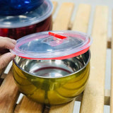 Stainless Steel Color Full Bowls Leak-Proof