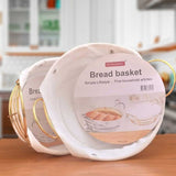 Golden Metal Bread Basket
