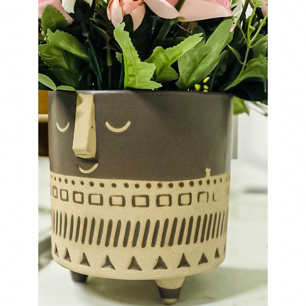 Home Decoration Ceramic Pot Artificial Plant