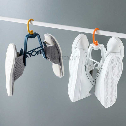 Multifunctional 4 hooks rotating hanger