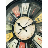 Vintage Style Color Full Wall Clock - 8213
