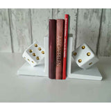 Resin Dice Book Ends