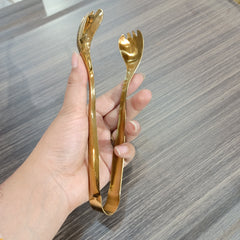 Golden Mini Serving Tong