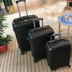 1 Pc Business Travel Trolley Suitcase (Black)