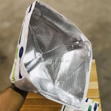 2Pcs Foldable Aluminum Insulated Food Cover