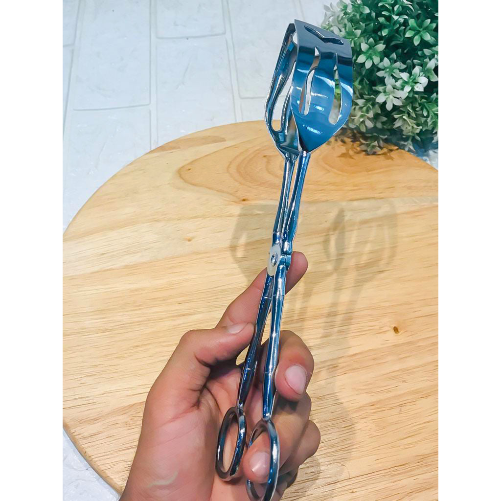 Stainless Steel Food Tongue Spatula