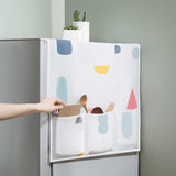 Double Pocket Covers Refrigerator