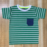 Sea green stripe T-Shirt