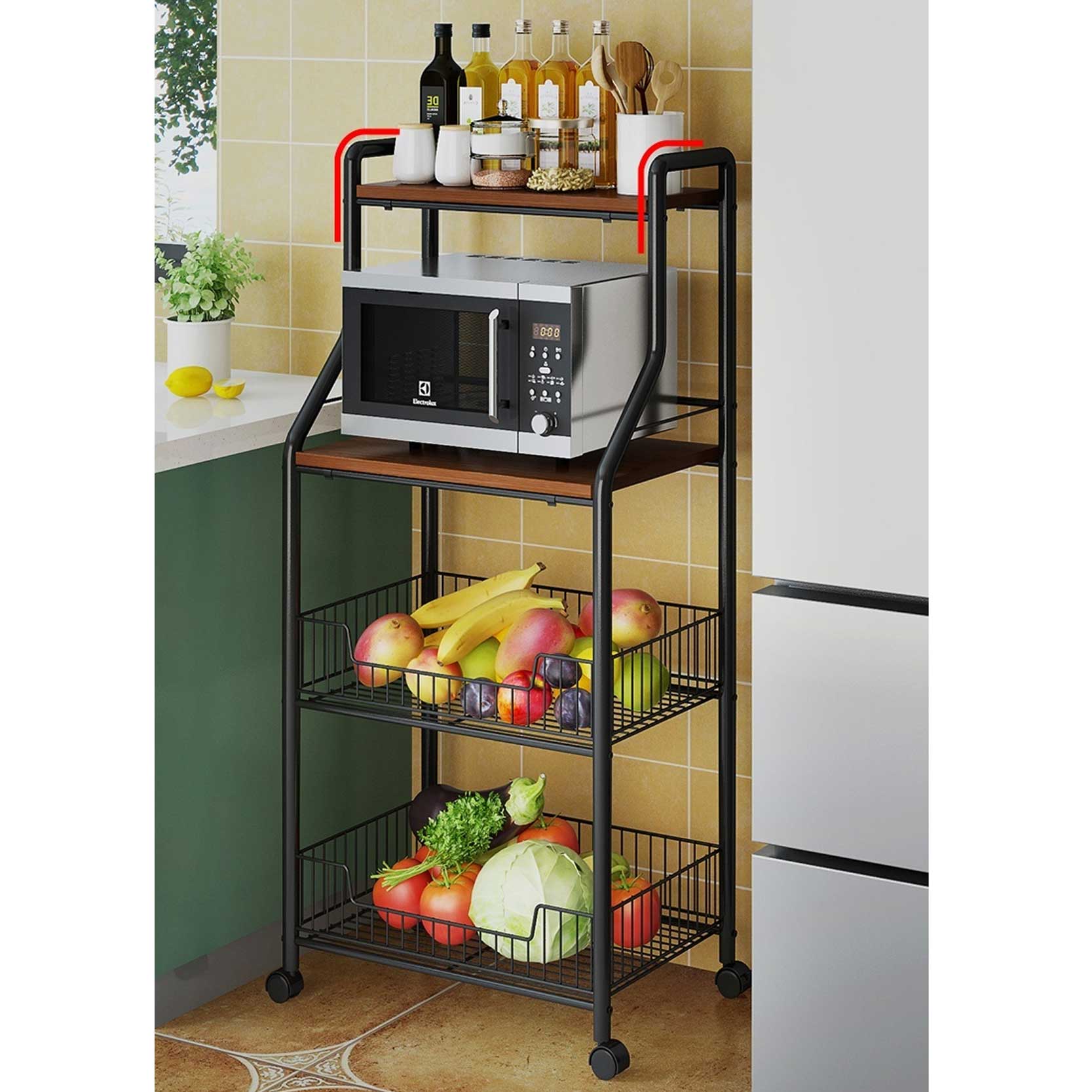 Multilayer Kitchen, Household Storage Shelf - 230
